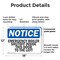 Signmission Emergency Boiler Shutoff Inside This Door, 18 in W x Rectangle, Plastic OS-2PACK-NS-P-1218-L-11767 - alternate 4